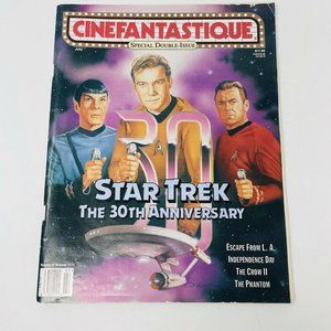 Cinefantastique Star Trek 30th Anniversary Magazine July 1996 Vol. 27 Nos. 11/12